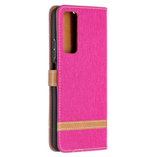 Load image into Gallery viewer, Lite Color Matching Denim Texture Horizontal Flip Leather Case with Holder &amp; Card Slots &amp; Wallet &amp; Lanyard, For Huawei P smart 2021 / Y7a, For Samsung Galaxy A12