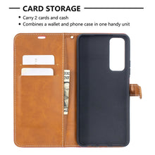 Load image into Gallery viewer, Lite Color Matching Denim Texture Horizontal Flip Leather Case with Holder &amp; Card Slots &amp; Wallet &amp; Lanyard, For Huawei P smart 2021 / Y7a, For Samsung Galaxy A12