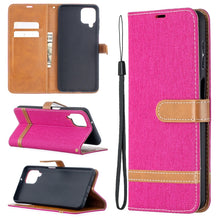 Load image into Gallery viewer, Lite Color Matching Denim Texture Horizontal Flip Leather Case with Holder &amp; Card Slots &amp; Wallet &amp; Lanyard, For Huawei P smart 2021 / Y7a, For Samsung Galaxy A12