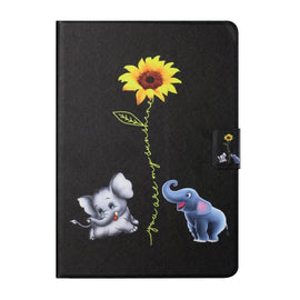 Colored Drawing Horizontal Flip Leather Case with Holder & Card Slots & Sleep / Wake-up Function, For iPad Mini 5/4/3/2/1, For iPad 10.2 / iPad Air 10.5 （2019） / iPad Pro 10.5 inch, For iPad Air / Air 2 / 2017 / 2018                                    ...