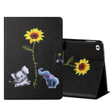 Colored Drawing Horizontal Flip Leather Case with Holder & Card Slots & Sleep / Wake-up Function, For iPad Mini 5/4/3/2/1, For iPad 10.2 / iPad Air 10.5 （2019） / iPad Pro 10.5 inch, For iPad Air / Air 2 / 2017 / 2018                                    ...
