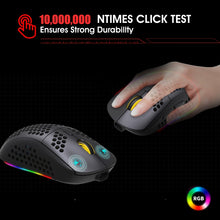 Load image into Gallery viewer, HXSJ T90 RGB Light Three-mode Wireless Gaming Mouse