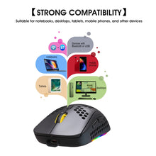 Load image into Gallery viewer, HXSJ T90 RGB Light Three-mode Wireless Gaming Mouse