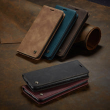 Load image into Gallery viewer, CaseMe-013 Multifunctional Retro Frosted Horizontal Flip Leather Case with Card Slot &amp; Holder &amp; Wallet, For OnePlus 8T, For Samsung Galaxy A42 5G, For Huawei P Smart 2021, For Xiaomi Mi 10T Lite 5G, For Xiaomi Mi 10T 5G / 10T Pro 5G