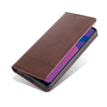 Load image into Gallery viewer, AZNS Magnetic Calf Texture Horizontal Flip Leather Case with Card Slots &amp; Holder &amp; Wallet, For OPPO A15, For vivo Y20, For vivo Y70s / Y51s / IQOO U1, For Samsung Galaxy A42 5G, For Samsung Galaxy M51 (Side Fingerprint)