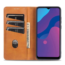 Load image into Gallery viewer, AZNS Magnetic Calf Texture Horizontal Flip Leather Case with Card Slots &amp; Holder &amp; Wallet, For OPPO A15, For vivo Y20, For vivo Y70s / Y51s / IQOO U1, For Samsung Galaxy A42 5G, For Samsung Galaxy M51 (Side Fingerprint)