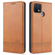 Load image into Gallery viewer, AZNS Magnetic Calf Texture Horizontal Flip Leather Case with Card Slots &amp; Holder &amp; Wallet, For OPPO A15, For vivo Y20, For vivo Y70s / Y51s / IQOO U1, For Samsung Galaxy A42 5G, For Samsung Galaxy M51 (Side Fingerprint)