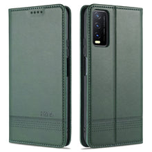 Load image into Gallery viewer, AZNS Magnetic Calf Texture Horizontal Flip Leather Case with Card Slots &amp; Holder &amp; Wallet, For OPPO A15, For vivo Y20, For vivo Y70s / Y51s / IQOO U1, For Samsung Galaxy A42 5G, For Samsung Galaxy M51 (Side Fingerprint)
