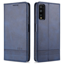 Load image into Gallery viewer, AZNS Magnetic Calf Texture Horizontal Flip Leather Case with Card Slots &amp; Holder &amp; Wallet, For OPPO A15, For vivo Y20, For vivo Y70s / Y51s / IQOO U1, For Samsung Galaxy A42 5G, For Samsung Galaxy M51 (Side Fingerprint)