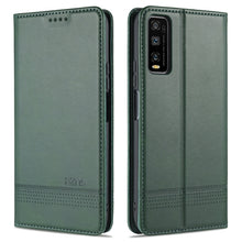 Load image into Gallery viewer, AZNS Magnetic Calf Texture Horizontal Flip Leather Case with Card Slots &amp; Holder &amp; Wallet, For OPPO A15, For vivo Y20, For vivo Y70s / Y51s / IQOO U1, For Samsung Galaxy A42 5G, For Samsung Galaxy M51 (Side Fingerprint)