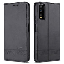 Load image into Gallery viewer, AZNS Magnetic Calf Texture Horizontal Flip Leather Case with Card Slots &amp; Holder &amp; Wallet, For OPPO A15, For vivo Y20, For vivo Y70s / Y51s / IQOO U1, For Samsung Galaxy A42 5G, For Samsung Galaxy M51 (Side Fingerprint)