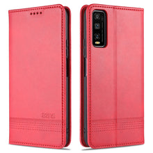 Load image into Gallery viewer, AZNS Magnetic Calf Texture Horizontal Flip Leather Case with Card Slots &amp; Holder &amp; Wallet, For OPPO A15, For vivo Y20, For vivo Y70s / Y51s / IQOO U1, For Samsung Galaxy A42 5G, For Samsung Galaxy M51 (Side Fingerprint)