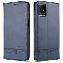 Load image into Gallery viewer, AZNS Magnetic Calf Texture Horizontal Flip Leather Case with Card Slots &amp; Holder &amp; Wallet, For OPPO A15, For vivo Y20, For vivo Y70s / Y51s / IQOO U1, For Samsung Galaxy A42 5G, For Samsung Galaxy M51 (Side Fingerprint)