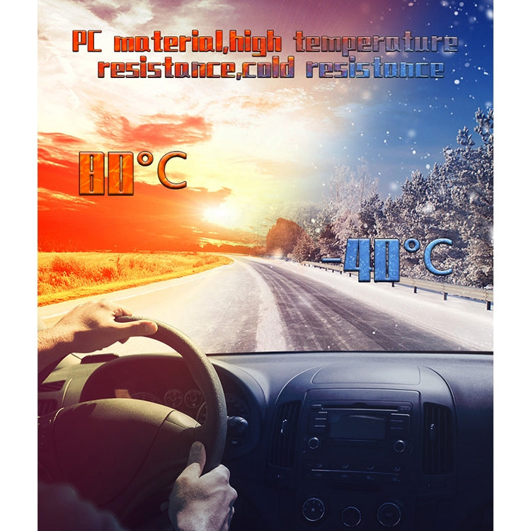 M12 OBD2 + GPS Mode Car Head-up Display HUD Overspeed / Speed / Water Temperature / Low Voltage / Fault Alarm, M12