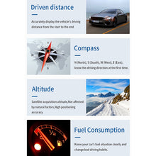 Load image into Gallery viewer, M12 OBD2 + GPS Mode Car Head-up Display HUD Overspeed / Speed / Water Temperature / Low Voltage / Fault Alarm, M12