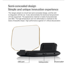 Load image into Gallery viewer, C1 OBD2 + GPS Mode Car HUD Head-up Display Compass / Speed / Water Temperature / Voltage Display / Speed / Fault Alarm / Navigation Function, C1 With Navigation Function
