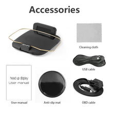 Load image into Gallery viewer, C1 OBD2 + GPS Mode Car HUD Head-up Display Compass / Speed / Water Temperature / Voltage Display / Speed / Fault Alarm / Navigation Function, C1 With Navigation Function