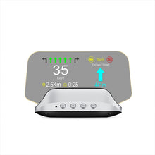 Load image into Gallery viewer, C3 OBD2 + GPS Mode Car Head-up Display HUD Overspeed / Speed / Water Temperature Too High / Voltage Too Low / Engine Failure Alarm / Fatigue Driving Reminder / Navigation Function, C3
