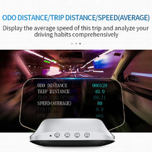 Load image into Gallery viewer, C3 OBD2 + GPS Mode Car Head-up Display HUD Overspeed / Speed / Water Temperature Too High / Voltage Too Low / Engine Failure Alarm / Fatigue Driving Reminder / Navigation Function, C3