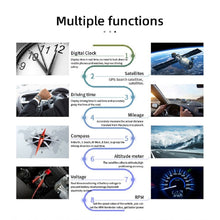 Load image into Gallery viewer, C3 OBD2 + GPS Mode Car Head-up Display HUD Overspeed / Speed / Water Temperature Too High / Voltage Too Low / Engine Failure Alarm / Fatigue Driving Reminder / Navigation Function, C3