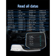 Load image into Gallery viewer, C3 OBD2 + GPS Mode Car Head-up Display HUD Overspeed / Speed / Water Temperature Too High / Voltage Too Low / Engine Failure Alarm / Fatigue Driving Reminder / Navigation Function, C3