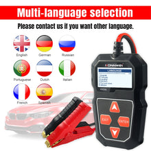 Load image into Gallery viewer, KONNWEI KW208 Car TFT Color Screen Battery Tester Support 8 Languages, KW208