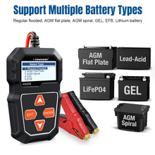 Load image into Gallery viewer, KONNWEI KW208 Car TFT Color Screen Battery Tester Support 8 Languages, KW208