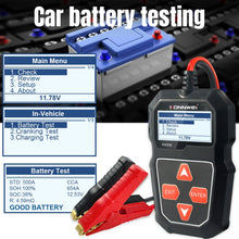 Load image into Gallery viewer, KONNWEI KW208 Car TFT Color Screen Battery Tester Support 8 Languages, KW208