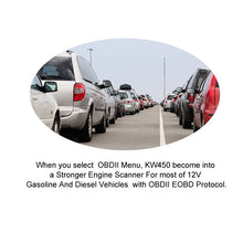 Load image into Gallery viewer, KONNWEI KW450 Car 2.8 inch TFT Color Screen Battery Tester Support 2 Languages / System  XP WIN7 WIN8 WIN10, KW450