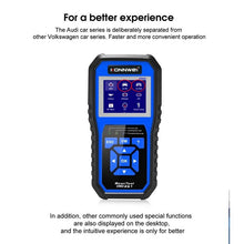 Load image into Gallery viewer, KONNWEI KW450 Car 2.8 inch TFT Color Screen Battery Tester Support 2 Languages / System  XP WIN7 WIN8 WIN10, KW450