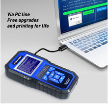 Load image into Gallery viewer, KONNWEI KW450 Car 2.8 inch TFT Color Screen Battery Tester Support 2 Languages / System  XP WIN7 WIN8 WIN10, KW450