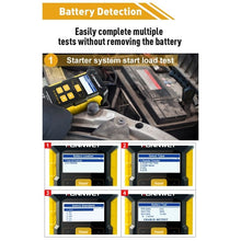 Load image into Gallery viewer, KONNWEI KW510 3 in 1 Car Battery Tester / Charger / Repairer, Support 8 Languages, KW510(EU Plug), KW510(US Plug)
