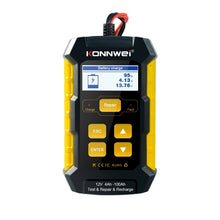 Load image into Gallery viewer, KONNWEI KW510 3 in 1 Car Battery Tester / Charger / Repairer, Support 8 Languages, KW510(EU Plug), KW510(US Plug)