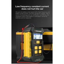 Load image into Gallery viewer, KONNWEI KW510 3 in 1 Car Battery Tester / Charger / Repairer, Support 8 Languages, KW510(EU Plug), KW510(US Plug)