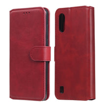 Load image into Gallery viewer, Classic Calf Texture PU + TPU Horizontal Flip Leather Case, with Holder &amp; Card Slots &amp; Wallet, For Samsung Galaxy A42 5G, For Samsung Galaxy M01, For Samsung Galaxy M31s, For Samsung Galaxy M51 Side-mounted Fingerprint, For Samsung Galaxy S20 FE       ...