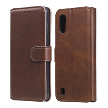 Load image into Gallery viewer, Classic Calf Texture PU + TPU Horizontal Flip Leather Case, with Holder &amp; Card Slots &amp; Wallet, For Samsung Galaxy A42 5G, For Samsung Galaxy M01, For Samsung Galaxy M31s, For Samsung Galaxy M51 Side-mounted Fingerprint, For Samsung Galaxy S20 FE       ...