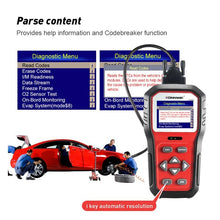 Load image into Gallery viewer, KONNWEI KW860 Car 2.8 inch TFT Color Screen Battery Tester Support 8 Languages / I Key Analysis Function, KW860