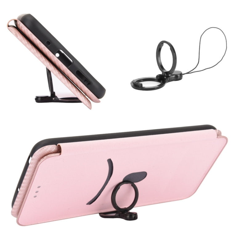 Carbon Fiber Texture Magnetic Horizontal Flip TPU + PC + PU Leather Case with Card Slot, For Xiaomi Poco M3, For Samsung Galaxy A02s, For Xiaomi Redmi Note 9 5G, For Xiaomi Redmi Note 9 4G