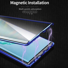 Load image into Gallery viewer, Magnetic Metal Frame Double-sided Tempered Glass Case, For Samsung Galaxy Note10, For Samsung Galaxy Note10+