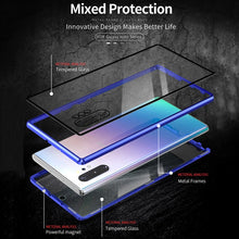 Load image into Gallery viewer, Magnetic Metal Frame Double-sided Tempered Glass Case, For Samsung Galaxy Note10, For Samsung Galaxy Note10+