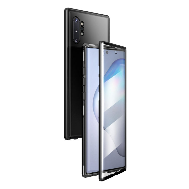 Magnetic Metal Frame Double-sided Tempered Glass Case, For Samsung Galaxy Note10, For Samsung Galaxy Note10+