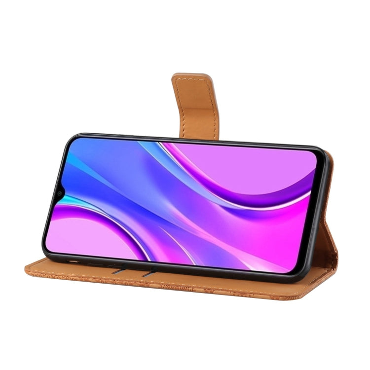 Ethnic Style Embossed Pattern Horizontal Flip Leather Case with Holder & Card Slots & Wallet & Lanyard, For Xiaomi Redmi 9, For Xiaomi Redmi 9A, For Xiaomi Redmi 9C, For Xiaomi Redmi Note 9, For Xiaomi Redmi Note 9 Pro, For Xiaomi Mi 10 5G
