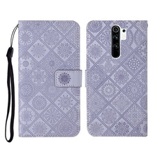 Load image into Gallery viewer, Ethnic Style Embossed Pattern Horizontal Flip Leather Case with Holder &amp; Card Slots &amp; Wallet &amp; Lanyard, For Xiaomi Redmi 9, For Xiaomi Redmi 9A, For Xiaomi Redmi 9C, For Xiaomi Redmi Note 9, For Xiaomi Redmi Note 9 Pro, For Xiaomi Mi 10 5G
