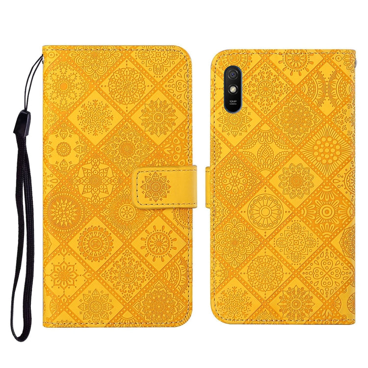 Ethnic Style Embossed Pattern Horizontal Flip Leather Case with Holder & Card Slots & Wallet & Lanyard, For Xiaomi Redmi 9, For Xiaomi Redmi 9A, For Xiaomi Redmi 9C, For Xiaomi Redmi Note 9, For Xiaomi Redmi Note 9 Pro, For Xiaomi Mi 10 5G