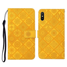 Load image into Gallery viewer, Ethnic Style Embossed Pattern Horizontal Flip Leather Case with Holder &amp; Card Slots &amp; Wallet &amp; Lanyard, For Xiaomi Redmi 9, For Xiaomi Redmi 9A, For Xiaomi Redmi 9C, For Xiaomi Redmi Note 9, For Xiaomi Redmi Note 9 Pro, For Xiaomi Mi 10 5G