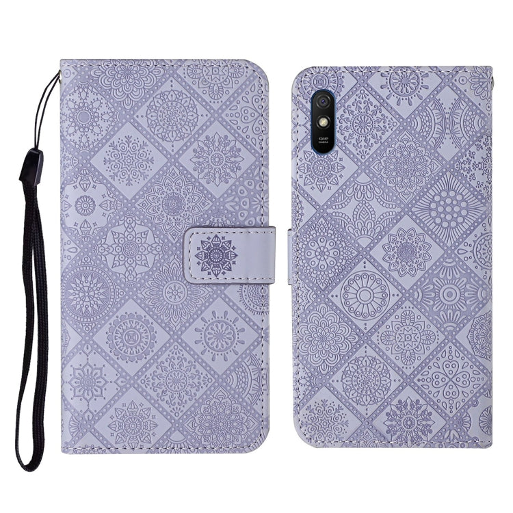 Ethnic Style Embossed Pattern Horizontal Flip Leather Case with Holder & Card Slots & Wallet & Lanyard, For Xiaomi Redmi 9, For Xiaomi Redmi 9A, For Xiaomi Redmi 9C, For Xiaomi Redmi Note 9, For Xiaomi Redmi Note 9 Pro, For Xiaomi Mi 10 5G