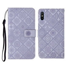 Load image into Gallery viewer, Ethnic Style Embossed Pattern Horizontal Flip Leather Case with Holder &amp; Card Slots &amp; Wallet &amp; Lanyard, For Xiaomi Redmi 9, For Xiaomi Redmi 9A, For Xiaomi Redmi 9C, For Xiaomi Redmi Note 9, For Xiaomi Redmi Note 9 Pro, For Xiaomi Mi 10 5G