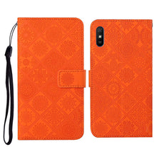 Load image into Gallery viewer, Ethnic Style Embossed Pattern Horizontal Flip Leather Case with Holder &amp; Card Slots &amp; Wallet &amp; Lanyard, For Xiaomi Redmi 9, For Xiaomi Redmi 9A, For Xiaomi Redmi 9C, For Xiaomi Redmi Note 9, For Xiaomi Redmi Note 9 Pro, For Xiaomi Mi 10 5G