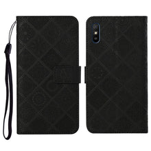 Load image into Gallery viewer, Ethnic Style Embossed Pattern Horizontal Flip Leather Case with Holder &amp; Card Slots &amp; Wallet &amp; Lanyard, For Xiaomi Redmi 9, For Xiaomi Redmi 9A, For Xiaomi Redmi 9C, For Xiaomi Redmi Note 9, For Xiaomi Redmi Note 9 Pro, For Xiaomi Mi 10 5G