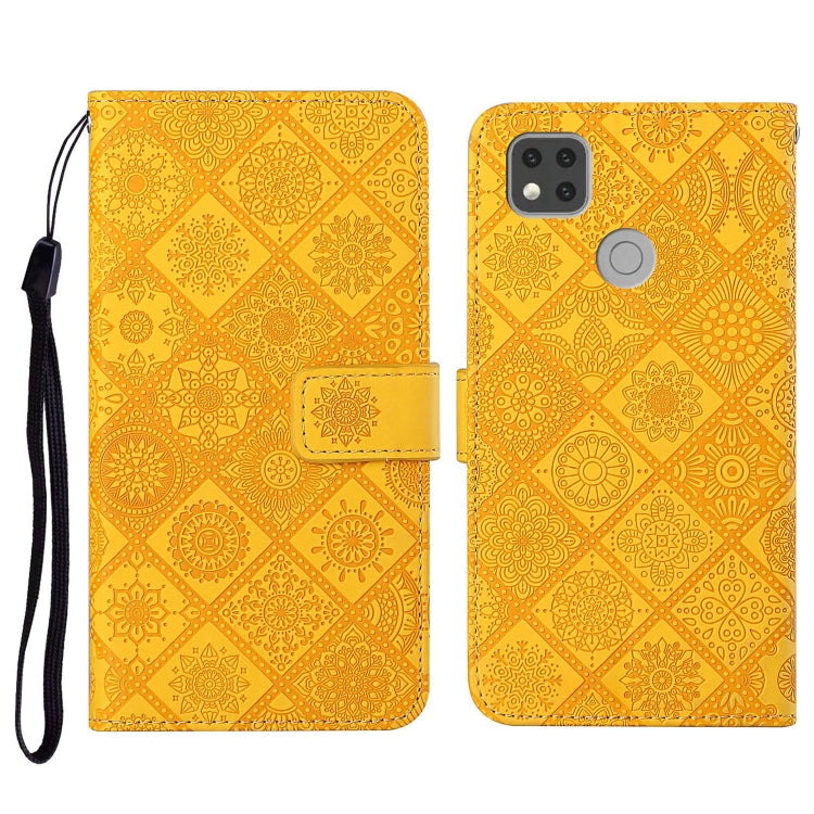 Ethnic Style Embossed Pattern Horizontal Flip Leather Case with Holder & Card Slots & Wallet & Lanyard, For Xiaomi Redmi 9, For Xiaomi Redmi 9A, For Xiaomi Redmi 9C, For Xiaomi Redmi Note 9, For Xiaomi Redmi Note 9 Pro, For Xiaomi Mi 10 5G